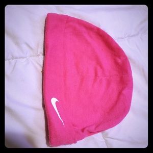 Nike hot pink baby hat